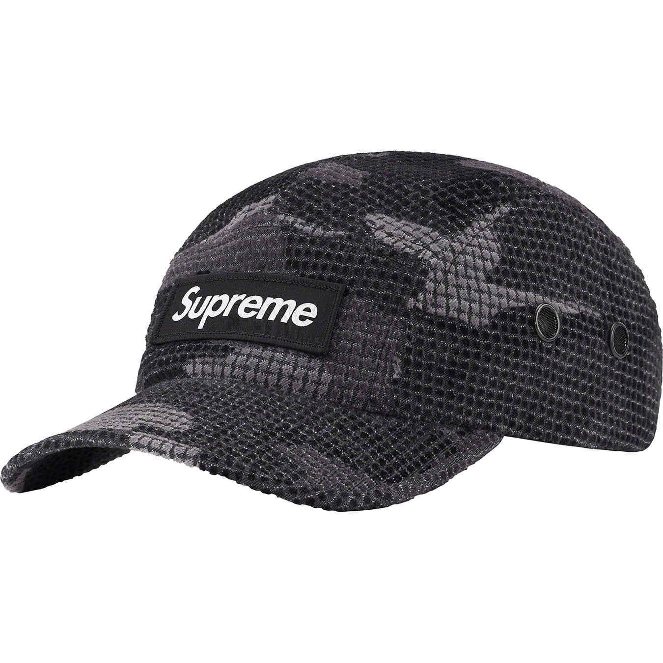 Camo Grid Velvet Camp Cap view 4